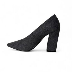 J.Renee Grey Tweed Wool Pumps
